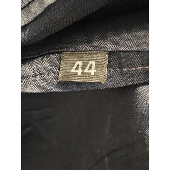 Haggar Clothing Blazer Jacket Mens Sz 44 Houndstooth Pattern Academia Career - Picture 4 of 10